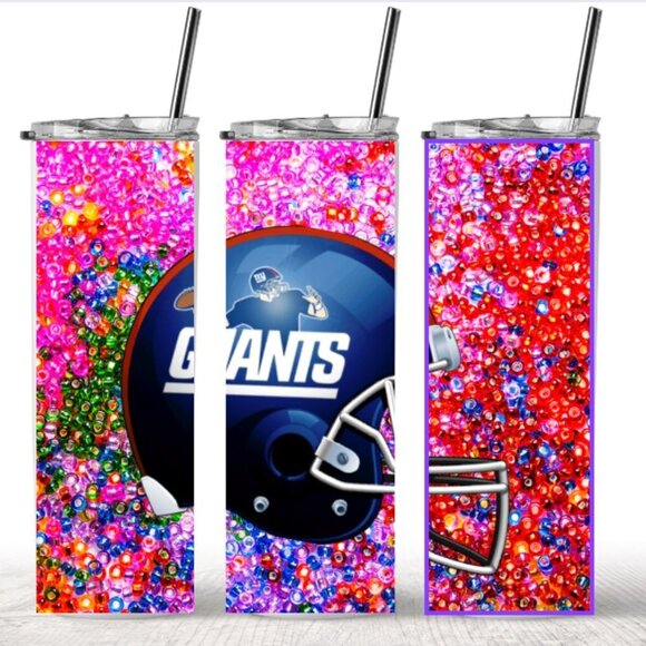 🏈 New York Giants 20oz Tumblers-Crafted by a New Yorker, for a New Yorker! 🏈 - Picture 1 of 2